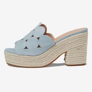 NYDJ Blue Platform Wedge - Helene NIB